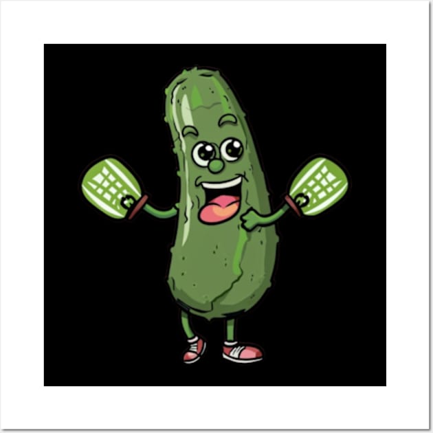 Pickleball Pickle Wall Art by TshirtMA